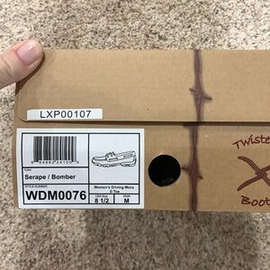 COPY - Twisted X serape bomber lace up, worn once.